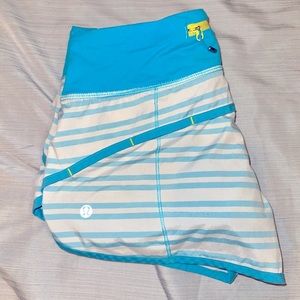 Retro Old style Lululemon blue and white sleedups